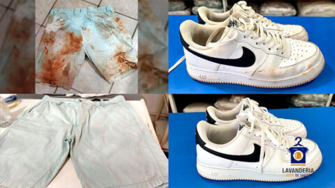 Lavanderia em Londrina: Água de Sabão - Lavagem de Bermuda e Tênis.