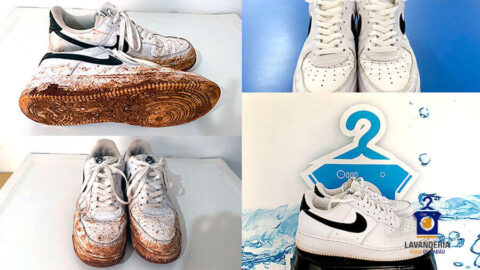 Lavanderia em Londrina: Água de Sabão - Lavagem de Tênis.