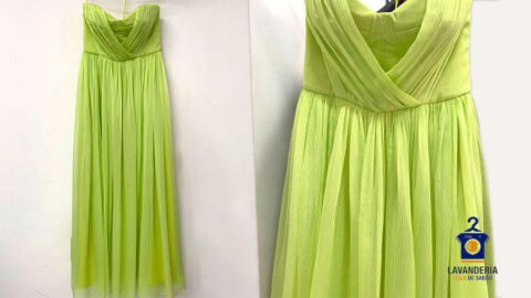 Lavanderia em Londrina: Água de Sabão - Lavagem de Vestido de Festa de Grife.
